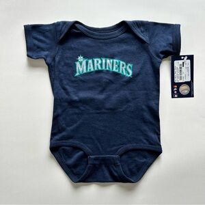 NWT Seattle Mariners Onesie Size 3 to 6 Months